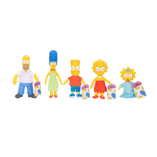 The Simpsons Basic Plush 20cm 5 Mod Assorted