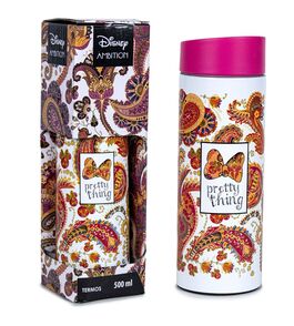 Disney Minnie Onyx steel thermos mug/cover 500ml