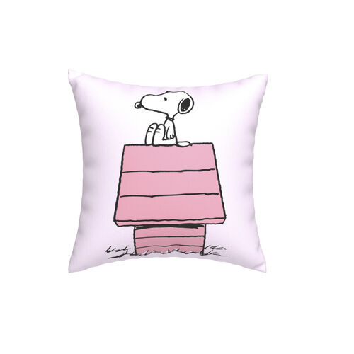 Snoopy Cushion Collection Caseta Pink 35cm
