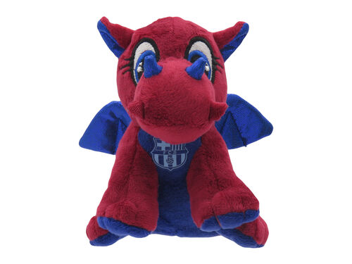 FC Barcelona Plush Dragon Keyring 13cm