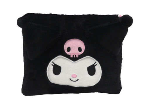 Sanrio Hello Kitty Hello Kitty+ Kuromi Reversible Plush Toiletry Bag 24CM