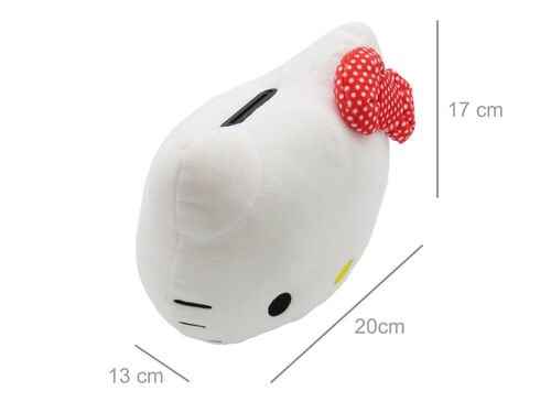 Sanrio Hello Kitty 3D Piggy Bank Soft Toy 20cm