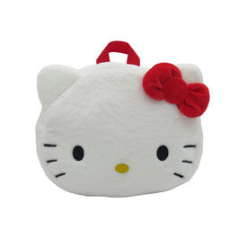 Sanrio Hello Kitty Face Plush Backpack 28cm