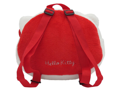 Sanrio Hello Kitty Face Plush Backpack 28cm