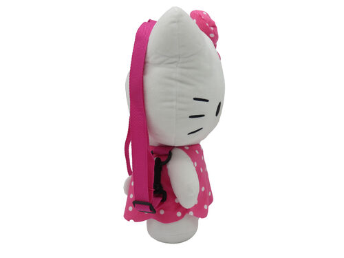 Sanrio Hello Kitty Plush 3D Backpack Pink 35cm