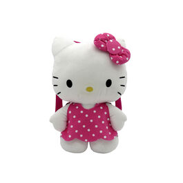Sanrio Hello Kitty Plush 3D Backpack Pink 35cm