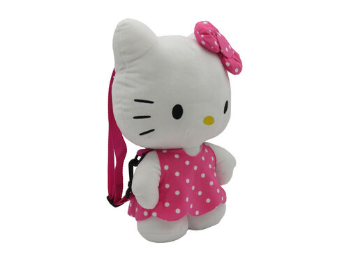 Sanrio Hello Kitty Plush 3D Backpack Pink 35cm