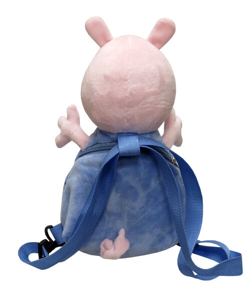 Peppa Pig 3D Plush Backpack - George 28CM