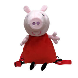 Peppa Pig 3D Plush Backpack - Peppa 30cm