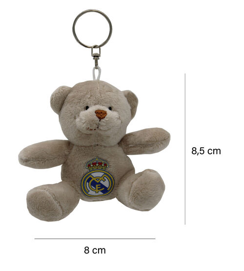 Real Madrid Teddy Bear Keychain 8cm