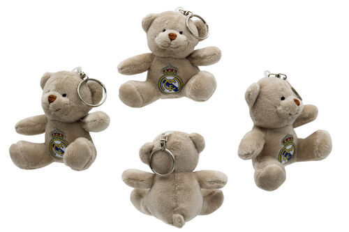 Real Madrid Teddy Bear Keychain 8cm