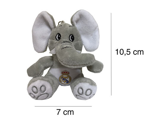 Real Madrid Plush Elephant Keychain 10cm