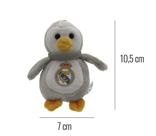 Real Madrid Plush Penguin Keychain 10cm