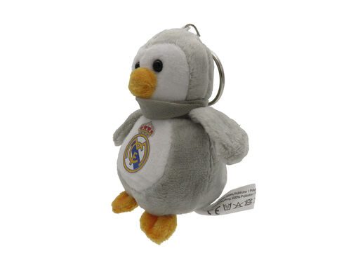 Real Madrid Plush Penguin Keychain 10cm