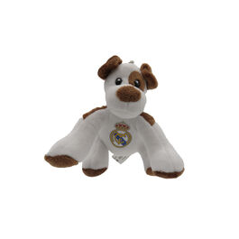 Real Madrid Plush Dog Keychain 10cm