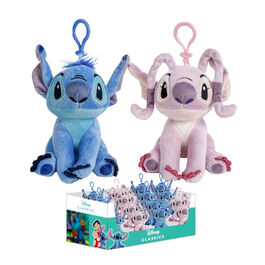 Disney Stitch y Angel 3D keychain CDU 12cm