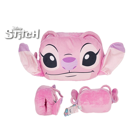 Disney Stitch Angel Cushion cuddle buddy 16cm