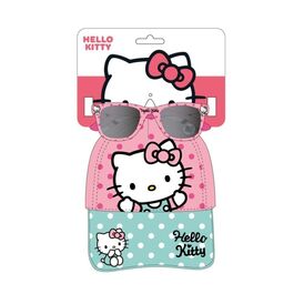 HELLO KITTY CAP AND GLASSES SET 53 CM