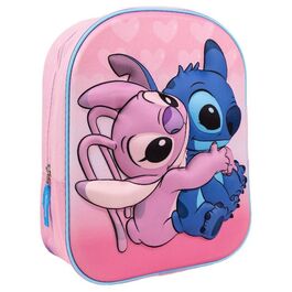 DISNEY ANGEL AND STITCH 3D BACKPACK 25X31X10 CM