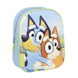 3D BLUEY AND BINGO BACKPACK 25X20X30 CM