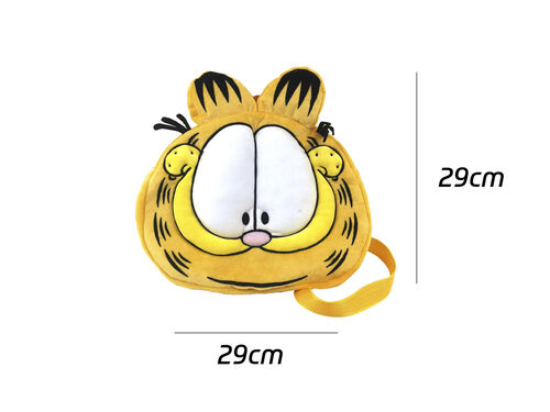 Garfield Face Plush Backpack 29cm
