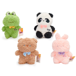 BEE Plush Omega Series - Brown Bear 4Mod 22Cm ASST