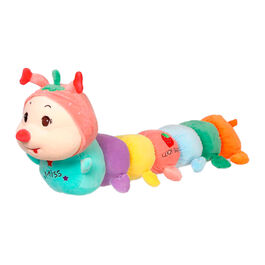 BEE Plush caterpillar lying down 110cm