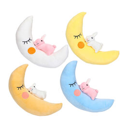 BEE Plush Colors Moon Pillow - 4Mod 45cm