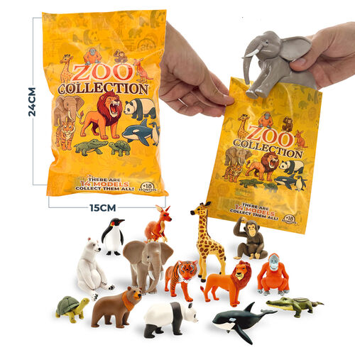 ZOO Collection 14Mod Bag Surprise ASST 8 - 16cm