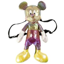 MOCHILA MICKEY MOUSSE GLITTER 40 CM