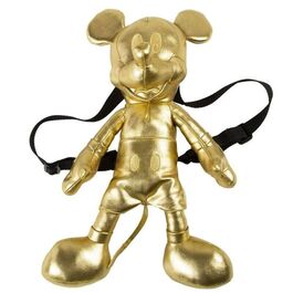 MOCHILA MICKEY MOUSSE GOLD 40 CM