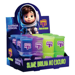 Gelelé Slime Pot 110gr 4x24 Glow in the dark - Special surprise