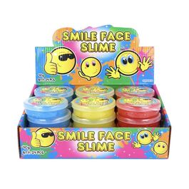 Slime Yellow Face Tubs (7cm x 2cm) 3Mod ASST Colours