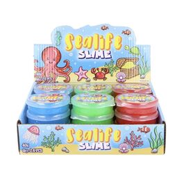 Slime Sealife Tubs (7cm x 2cm) 3Mod ASST Colours