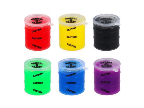 Slime Barrel 30gr (4.5cm x 4cm) 6Mod Colors
