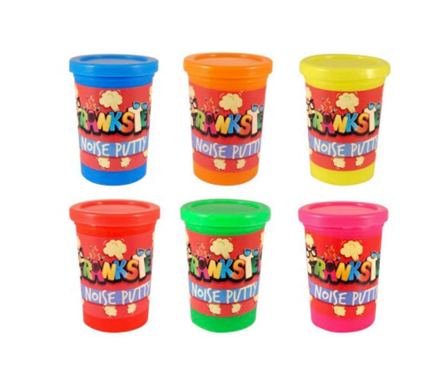 Slime Putty Noise 90gr (7.5cm x 5.5cm) 6Mod Neon Colors