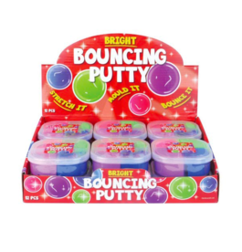 Slime Putty bouncing tub 60gr (8.5cm x 3.3cm) 4 Tone