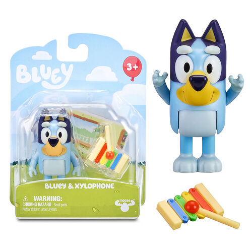 BLUEY PVC FIGURES IN BLISTER RANDOM MODELS 12CM