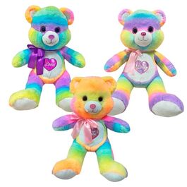 Bear Multicolor 40cm Heart 3 mod asst