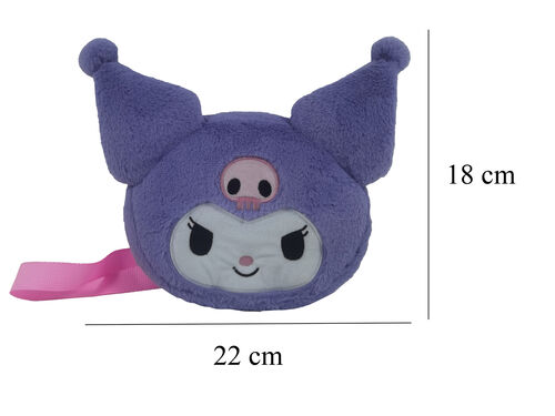 Sanrio Hello Kitty Kuromi Plush Bag