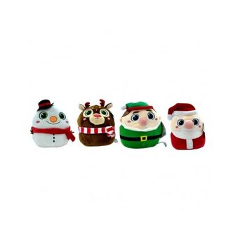 SQUASHY CHRISTMAS 10CM 4 MODELS: SANTA, REINDEER, ELF, SNOWMAN
