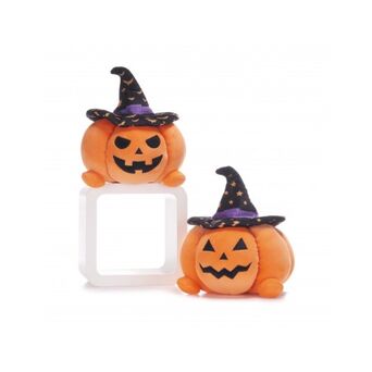 HALLOWEEN PUMPKIN WITCH 23CM 2 MODELS