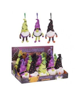 HALLOWEEN GNOME CLIP-ON KEYCHAIN