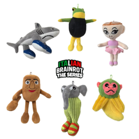 Italian Brainrot AI Plush 6Mod ASST 28cm