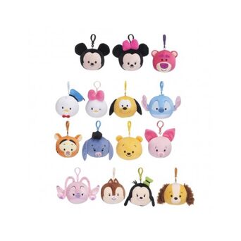 DISNEY HEAD KEYCHAIN ​​9CM BAG CLIP