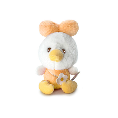 BEE Plush Egg Yolk duck 22cm - 4mod ASST