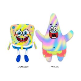 SpongeBob and Patrick Tie Dye - Plush 16cm 2 mod asst