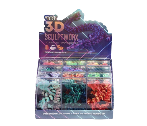 The BEE 3D structure 31cm - Dragon