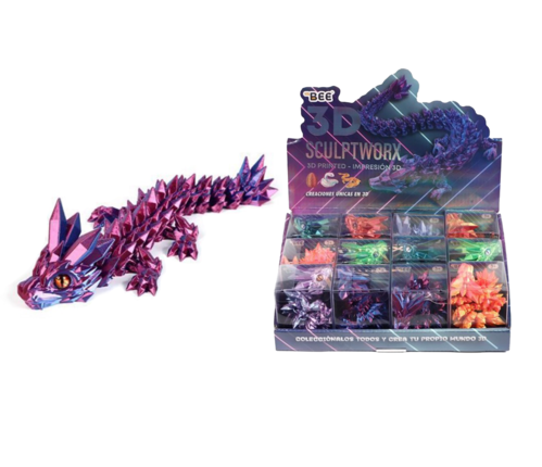 The BEE 3D structure 17.5cm - Dragon