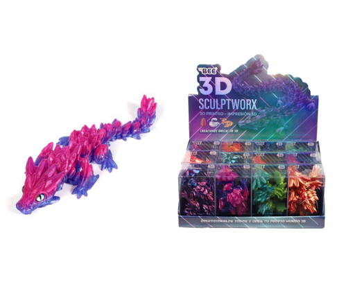 The BEE 3D structure 36.5cm - Dragon
